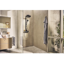 Duschsäule inkl. Thermostat hansgrohe Rainfinity 360 1jet chrom glänzend 26853000