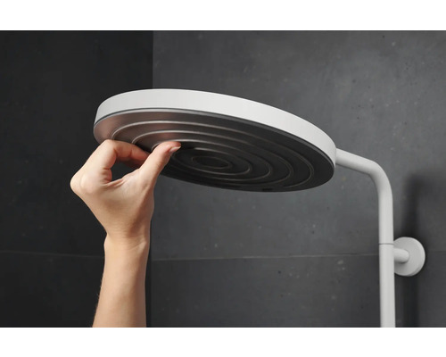 Hand betätigt Duschkopf zur Reinigung