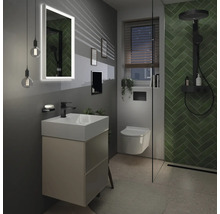 Duschsäule inkl. Thermostat hansgrohe Rainfinity 250 1jet EcoSmart schwarz matt 28742670