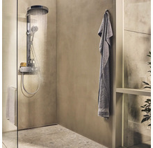 Duschsäule inkl. Thermostat hansgrohe Rainfinity 360 1jet chrom glänzend 26853000