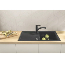 Mitigeur de cuisine Grohe Quickfix Start 2021 noir mat 324412432