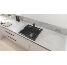 Mitigeur de cuisine Grohe Quickfix Start 2021 noir mat 324412432