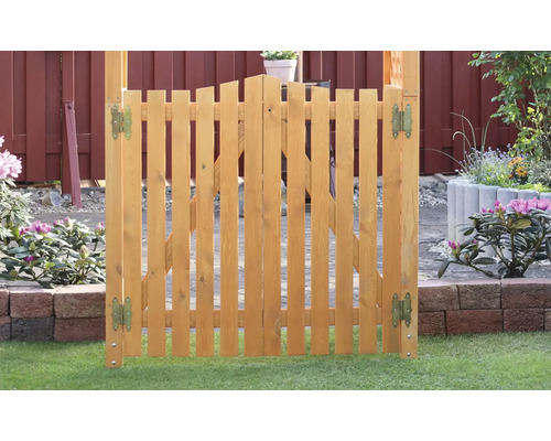 Portail en bois pour le jardin