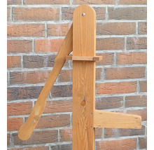 Holzwasserpumpe für den Garten