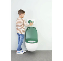 Plaque de commande GEBERIT Sigma 01 plaque blanc brillant / bouton vert forêt vert clair brillant 115.770.79.5