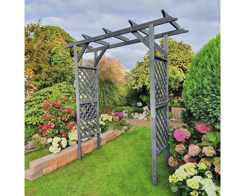 Pergola promadino Bamberg 200 x 51 x 208 cm gris
