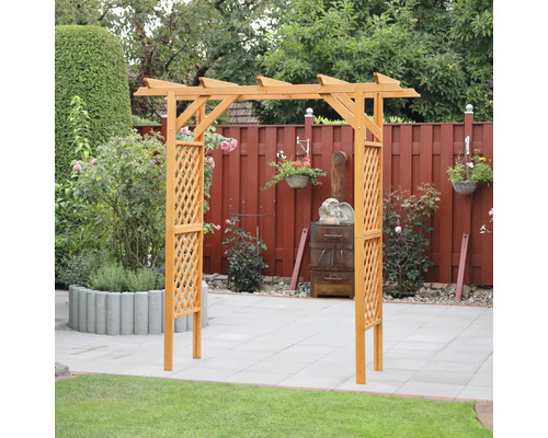 Pergola promadino Bamberg 200 x 51 x 208 cm marron