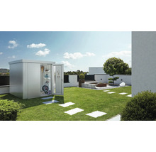 Gerätehaus Biohort Neo 3B Doppeltür 236 x 292 cm silber-metallic