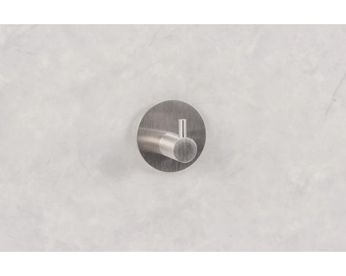 Crochet mural simple en métal