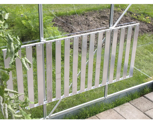 Gewächshaus Jalousie zum Sonnenschutz