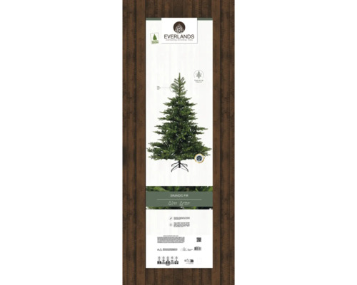 Emballage d'un sapin Grandis Everlands pour la période de Noël
