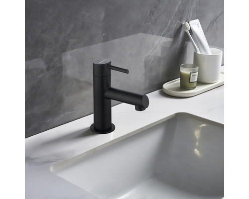 Waschtischarmatur in einem Badezimmer