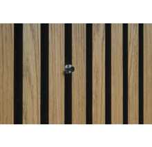 Panneau acoustique avec vis de fixation