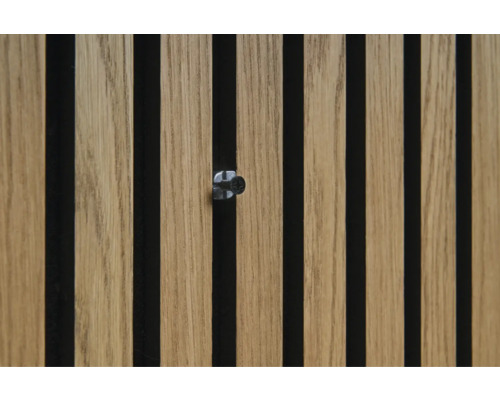 Akustikpaneel mit Schraube zur Befestigung