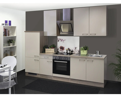 Cuisine complète Flex Well sans appareils Nepal 270 cm cachemire brillant démontée variante réversible 00009154 Cuisine complète Flex Well sans appareils Nepal 270 cm cachemire brillant démontée variante réversible 00009154