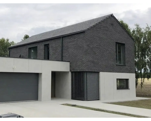 Modernes Haus mit Garage und Garten