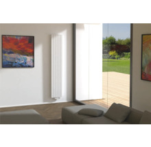 Rotheigner Designheizkörper PANEL 2000 x 366 mm weiß Anschluss Mittig unten