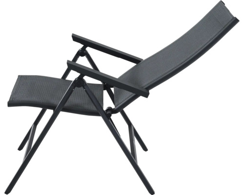 Klappstuhl mit Armlehnen für den Außenbereich