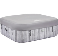 Bain à remous Marimex avec couverture et aspect bois