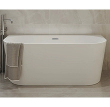 Baignoire îlot en acrylique sanitaire avec serviette