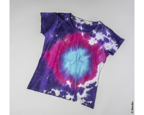 T-shirt avec motif tie-dye