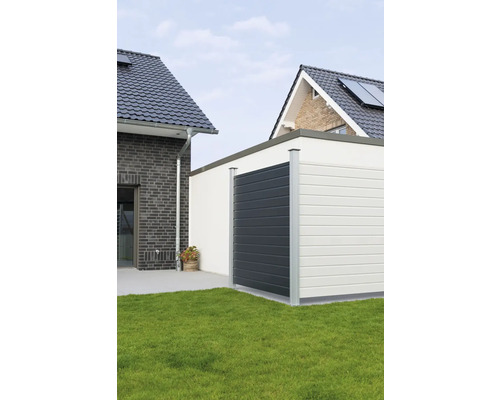 Abri de jardin au design moderne dans l'espace jardin