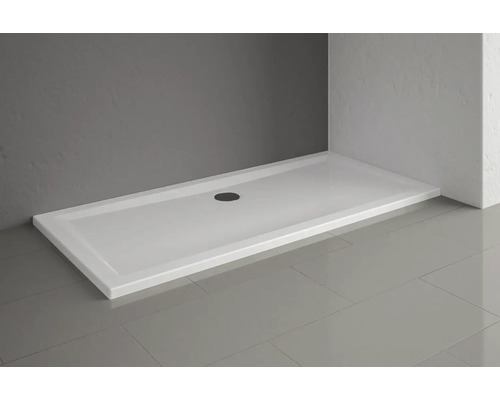 Receveur de douche rectangulaire avec évacuation