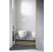 Salle de bains moderne avec WC suspendu et bidet