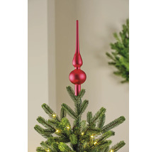 Flèche de sapin de Noël sur sapin de Noël