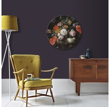 Tableau sur toile rond Reichsmuseum fleur Ø 70 cm