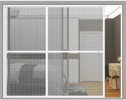 Schiebetür vor einem Schlafzimmer