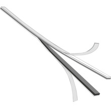 Représentation de trois couches d'un matériau