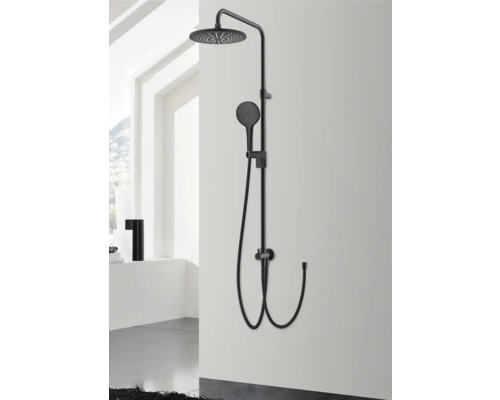 Brausegarnitur mit Kopfbrause und Handbrause für Dusche oder Badewanne