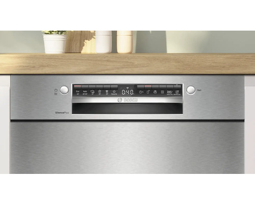 Commandes d'un lave-vaisselle Bosch
