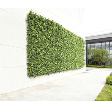 Panneau mural avec plantes vertes artificielles pour la décoration