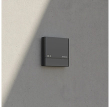 Steinel Logo an einer Wand montiert