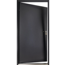 Geöffnete Innentür mit Türrahmen und Türgriff