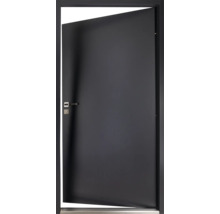 Porte intérieure ouverte avec ferrures