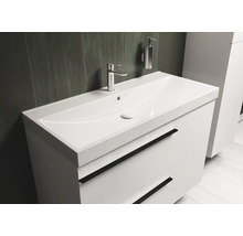 Meuble-lavabo avec meuble bas, robinet et distributeur de savon