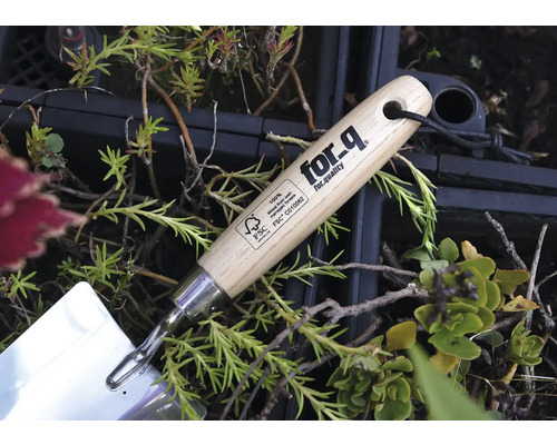 Plantoir For_q avec manche en bois