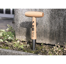 Pflanzholz aus Holz und Metall