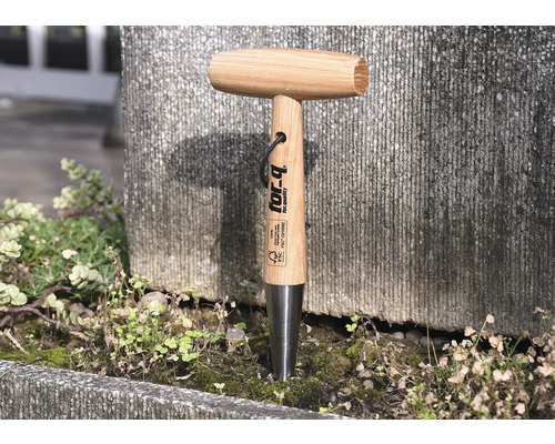 Pflanzholz aus Holz und Metall