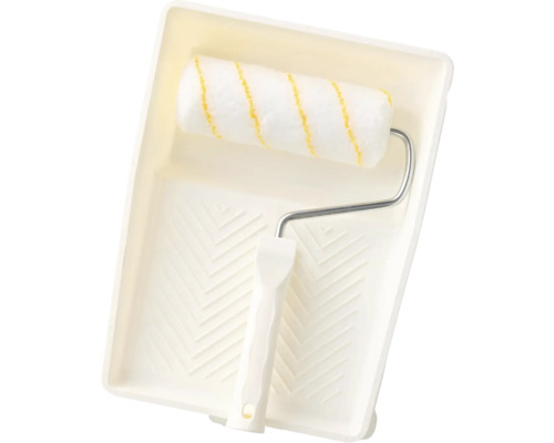 Rouleau à peinture avec bac à peinture pour travaux de peinture