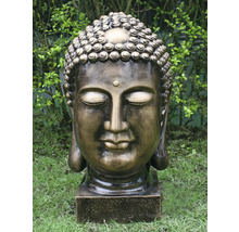 Sculpture de tête de Bouddha pour le jardin