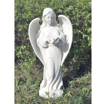 Figurine d'ange en pierre pour le jardin