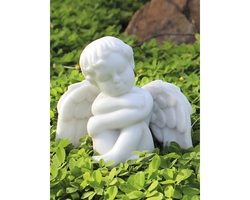 Engelstatue aus Stein für den Garten