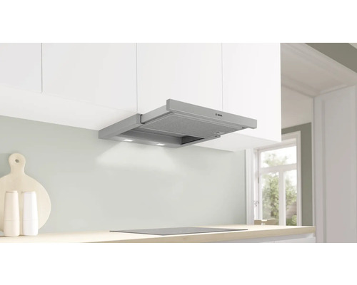 Bosch Logo Dunstabzugshaube im Küchendesign