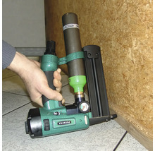 Prebena Druckluftnagler im Einsatz