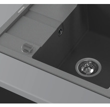 Évier avec drain et logo Centano