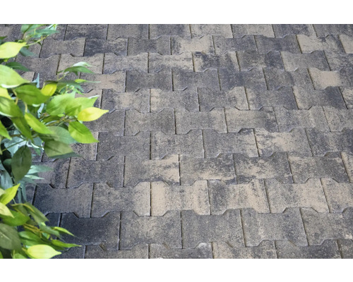 Pavés autobloquants avec motif